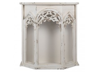 Nástěnná vintage dřevěná skříňka Emily - 76*26*82 cm