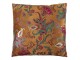 Oranžový čtvercový polštářek s květy Paisley - 45*45*15cm Mars & More 