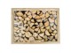 Podnos na nohy s motivem dřeva Fireplace wood - 43*33*7cm Mars & More 