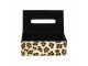 Kožený zásobník na papírové kapesníky Leopard - 25*14*9 cm Mars & More 