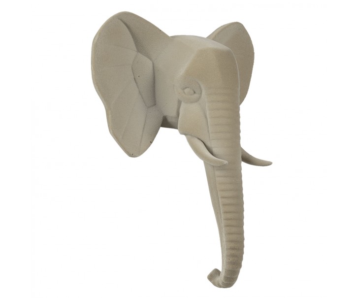 Nástěnná dekorace Slon Elephant - 17*8*21 cm Clayre & Eef