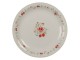 Porcelánový dezertní talíř s květy Little Rose Collection - Ø 20*2 cm Clayre & Eef