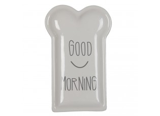 Keramický talířek Good Morning - 10*17*2 cm