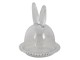 Skleněný podnos s poklopem a oušky Rabbit - Ø 14*16 cm Clayre & Eef