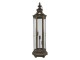 Bronzová antik stolní lampa ve tvaru lucerny - 29*25*79 cm / 3*E14 Clayre & Eef