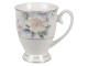 Porcelánový hrneček s květinami Flowers - 11*8*10 cm / 300 ml Clayre & Eef