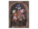 Obraz s květinami ve váze - 30*2*40 cm Clayre & Eef