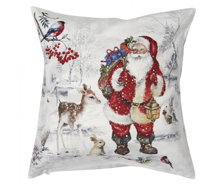 Povlak na polštář Santa - 45*45 cm Clayre & Eef