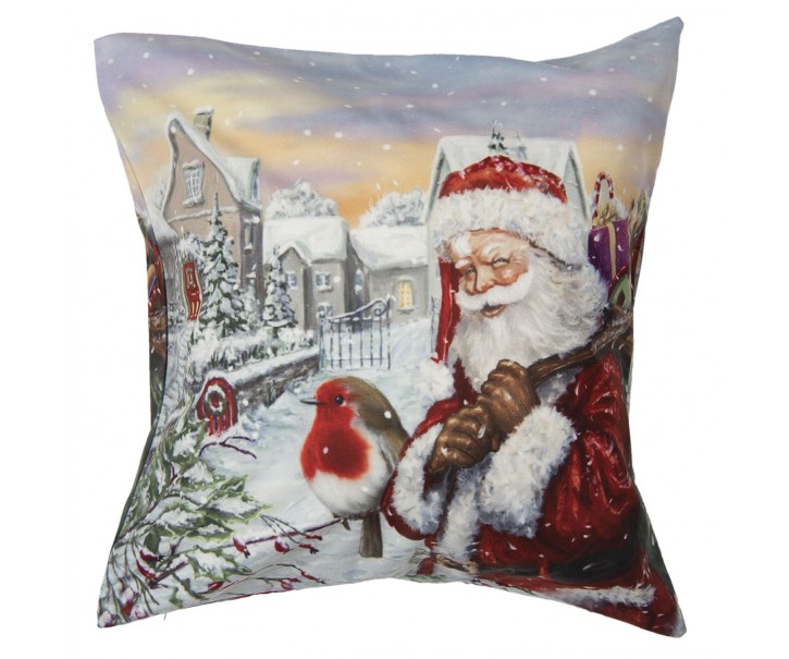 Povlak na polštář Santa - 45*45 cm Clayre & Eef