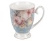 Porcelánový hrnek se zlatou linkou Peony Rosé - 11*8*10 cm / 300 ml Clayre & Eef