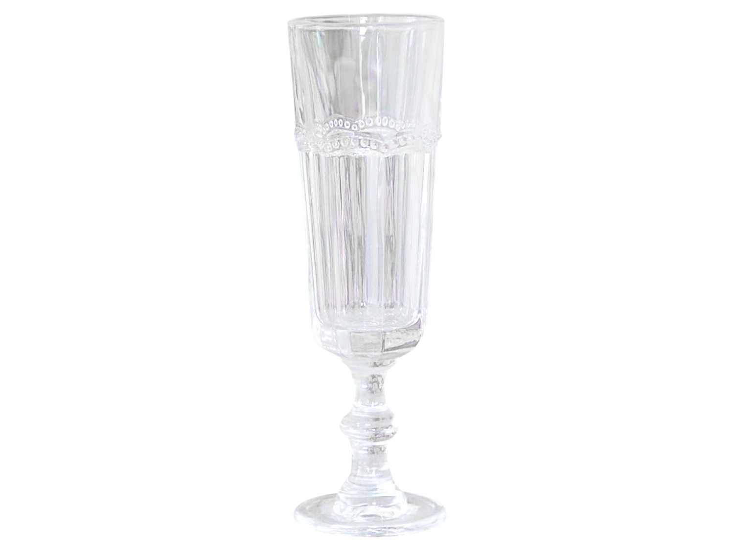 Sklenička na šampaňské Antoinette - Ø6*18 cm / 0.19l Chic Antique Sklenička na šampaňské Antoinette - Ø6*18 cm / 0.19l Chic Antique