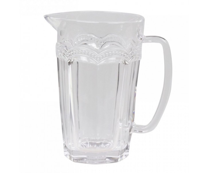 Skleněný džbán Antoinette 1l - Ø14*20 cm Chic Antique