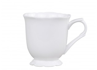 Porcelánový hrnek s krajkou Provence lace - 10cm / 0.3L
