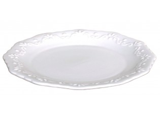 Porcelánový dezertní talířek s krajkou Provence lace - Ø 19cm
