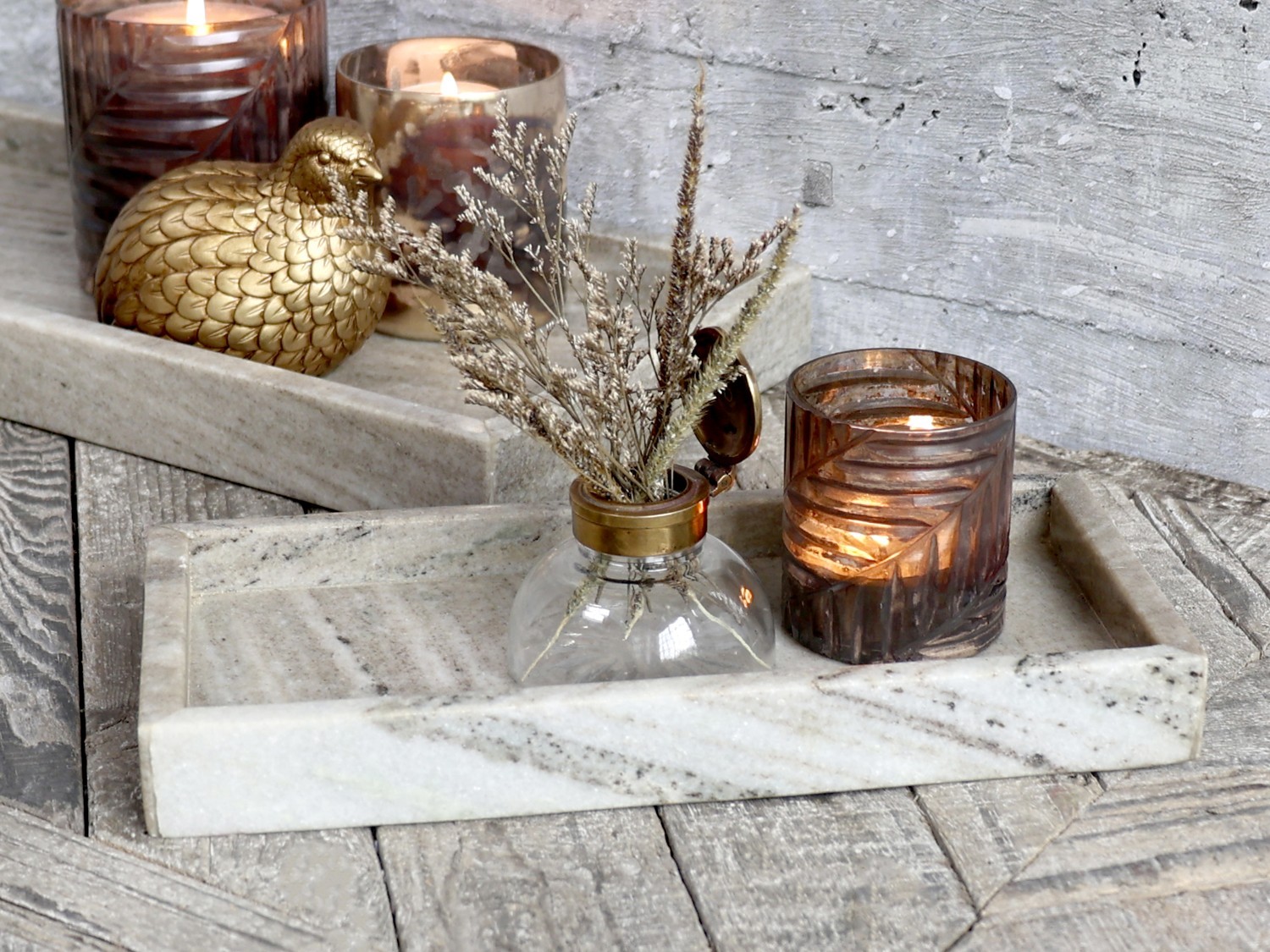 Latté mramorový podnos Morlaix marble - 30*14*4cm Chic Antique Latté mramorový podnos Morlaix marble - 30*14*4cm Chic Antique