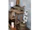 Set 2ks dřevěných dekoračních podnosů Grim - 50*12*6/ 40*9*6 cm Chic Antique