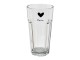 Vysoká sklenička Love - Ø 8*15 cm / 320 ml Clayre & Eef