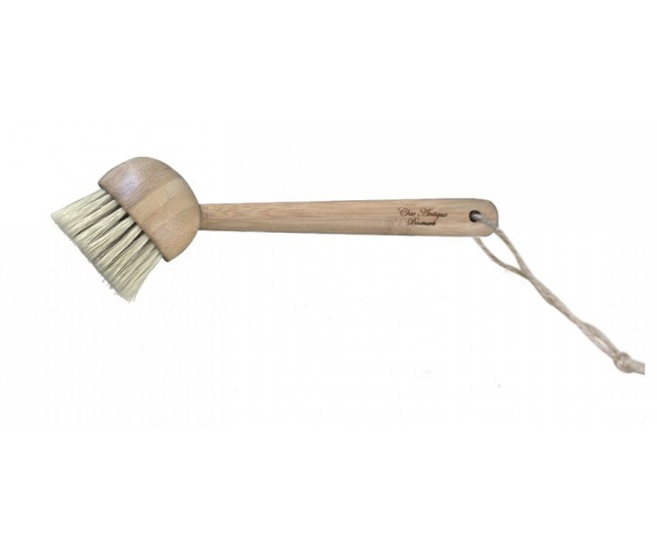 Dřevěný kartáč na mytí nádobí Bamboo - 6*22cm Chic Antique