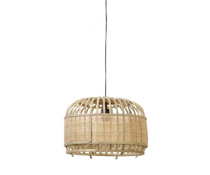 Přírodní bambusové závěsné světlo Dalika - Ø 49*36cm Light & Living