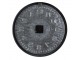 Kulaté šedé hodiny RICARD grey- Ø39*5 cm Light & Living