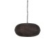 Bronzovo-hnědé závěsné kovové světlo Nadra - Ø55*27cm Light & Living