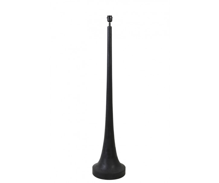 Dřevěná základna ke stojací lampě Jovany black -Ø50*155cm / E27 Light & Living