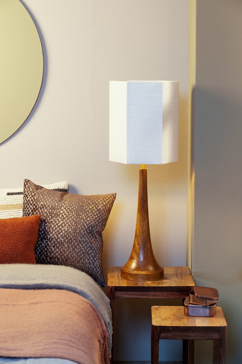 Krémové hexagonální stínidlo Savernu na lampu - 30*30*35cm/ E27 Light & Living Krémové hexagonální stínidlo Savernu na lampu - 30*30*35cm/ E27 Light & Living