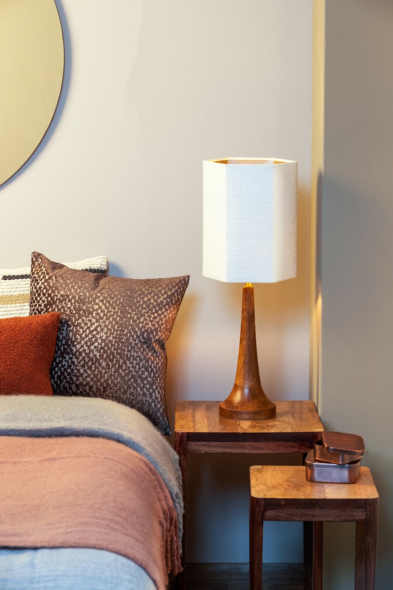 Dřevěná základna ke stolní lampě Jovany matt -Ø15*35cm / E27 Light & Living Dřevěná základna ke stolní lampě Jovany matt -Ø15*35cm / E27 Light & Living