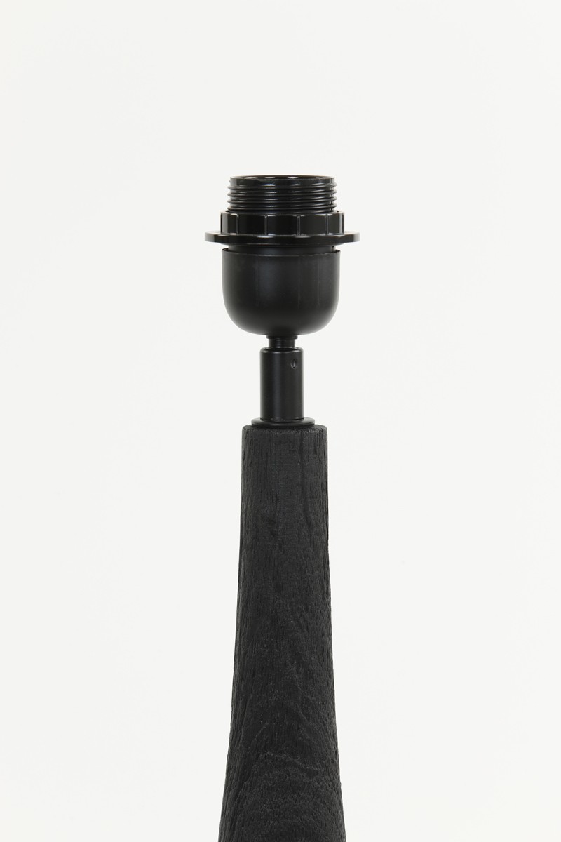 Dřevěná základna ke stolní lampě Jovany black -Ø15*35cm / E27 Light & Living Dřevěná základna ke stolní lampě Jovany black -Ø15*35cm / E27 Light & Living