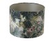 Květované stínidlo na lampu Butterfly ocher - Ø 40*30cm/ E27 Light & Living
