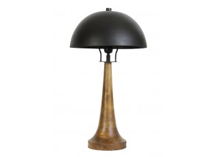 Dřevěná stolní lampa Jovany oil - Ø30*60cm / E27