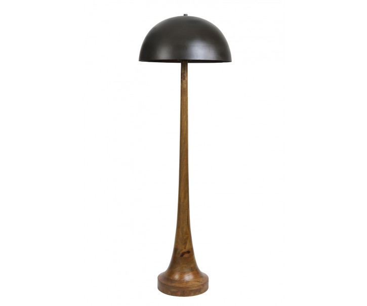 Dřevěná stojací lampa Jovany oil - Ø50*155cm / E27 Light & Living