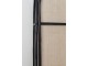 Přírodně-černý bambusový paravan Herwin black - 150*180 cm Light & Living