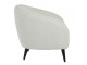 Krémové designové křeslo Almond bouclé - 91*71*77cm Light & Living