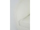 Krémové designové křeslo Almond bouclé - 91*71*77cm Light & Living