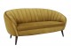 Okrová designová pohovka Almond ocher - 160*72*79cm Light & Living