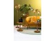 Okrová designová pohovka Almond ocher - 160*72*79cm Light & Living
