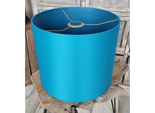 Petrolejové stínidlo na stolní nebo závěsnou lampu Petrol - Ø 30*25cm/ E27