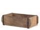 Dřevěná přírodní retro bedýnka Brick old - 30*15*10 cm Chic Antique
