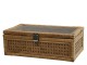 Ratanový box s bambusovým výpletem French - 36*21*13cm Chic Antique