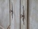 Opálová antik dřevěná komoda French antiek - 153*51*112cm Chic Antique