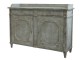 Opálová antik dřevěná komoda French antiek - 153*51*112cm Chic Antique