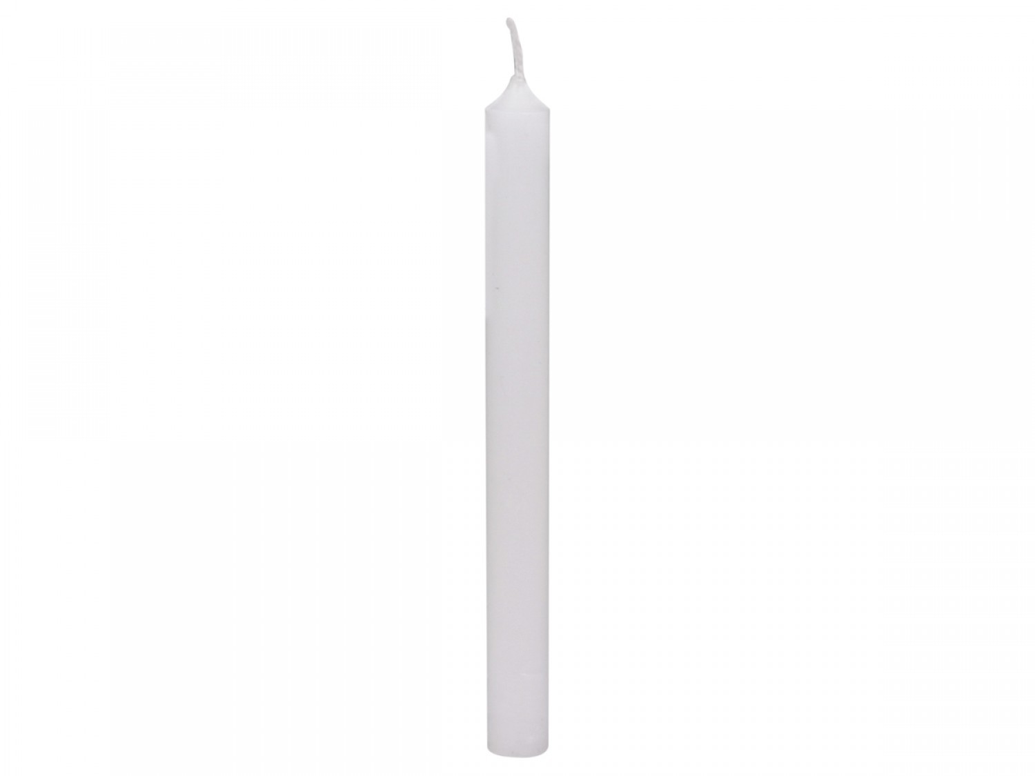 Bílá úzká svíčka Taper white - Ø 1,2 *13cm / 2.5h Chic Antique Bílá úzká svíčka Taper white - Ø 1,2 *13cm / 2.5h Chic Antique