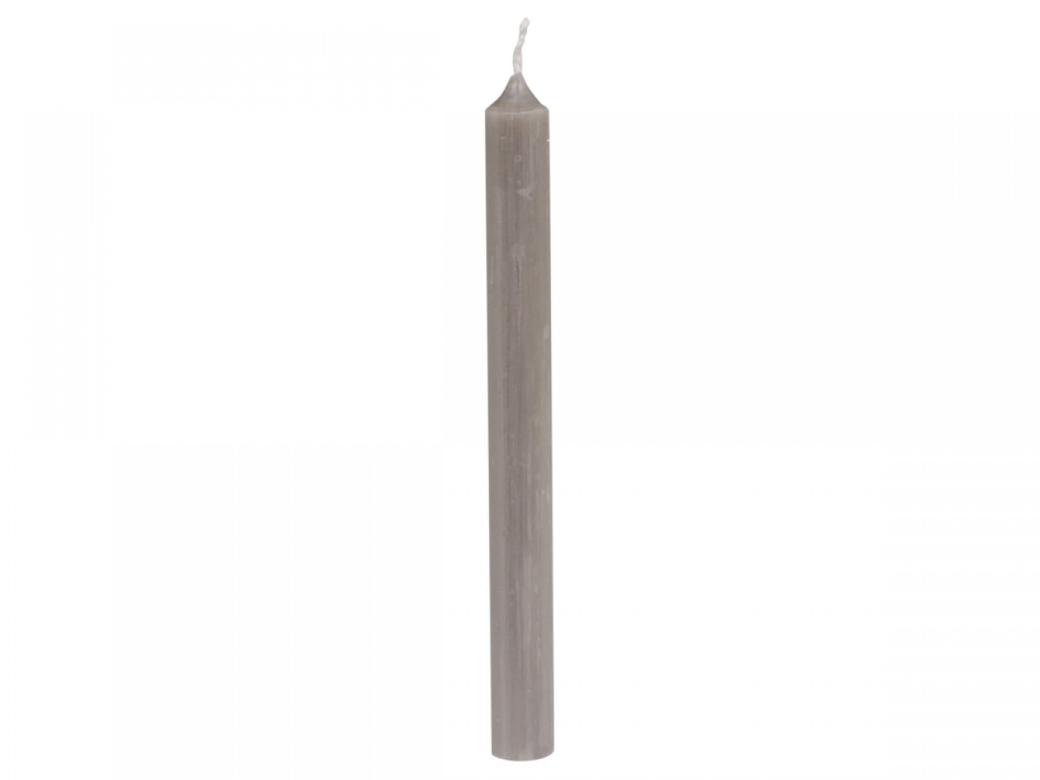 Taupe úzká svíčka Taper linen - Ø 1,2 *13cm / 2.5h Chic Antique Taupe úzká svíčka Taper linen - Ø 1,2 *13cm / 2.5h Chic Antique