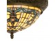 Stropní svítidlo Tiffany Alloment - Ø 38*19 cm 2x E14 / Max 40W Clayre & Eef