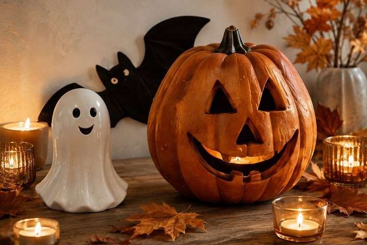 Halloween dekorace