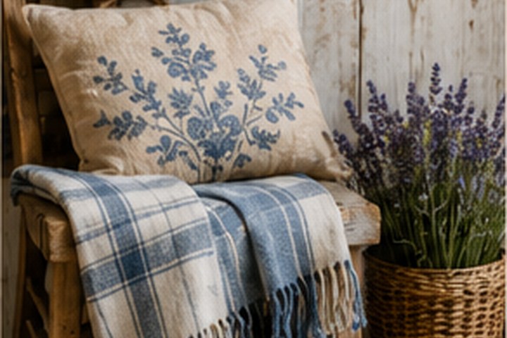 Textil na chalupu