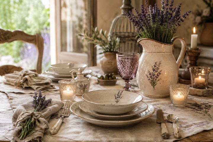 Provence stolování
